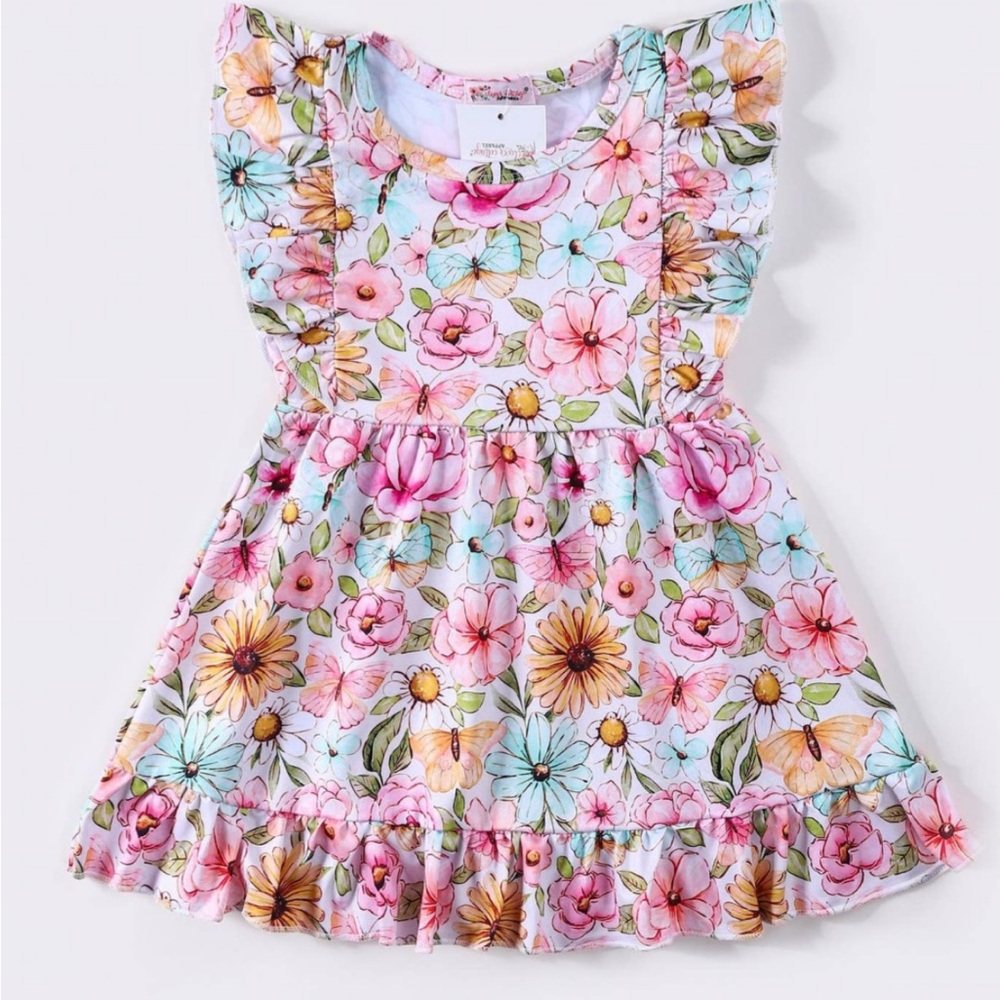Floral Kids Dress